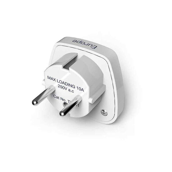 ADAPTADOR ENTRADA MULTIPLE MUNDIAL A SALIDA CLAVIJA EUROPA, TB-901, TRAVEL BLUE - Imagen 3