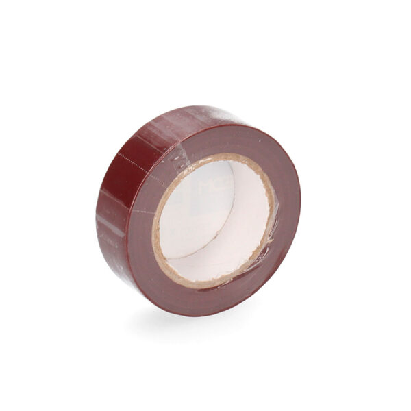 CINTA AISLANTE 10m x 19mm MARRON CALIDAD "SUPRA" - Imagen 3