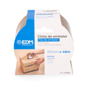CINTA DE EMBALAR MARRÓN 50mm x 48m