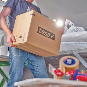 TESAPACK PAPER CON FILAMENTOS MARRON 25m x 50mm TESA