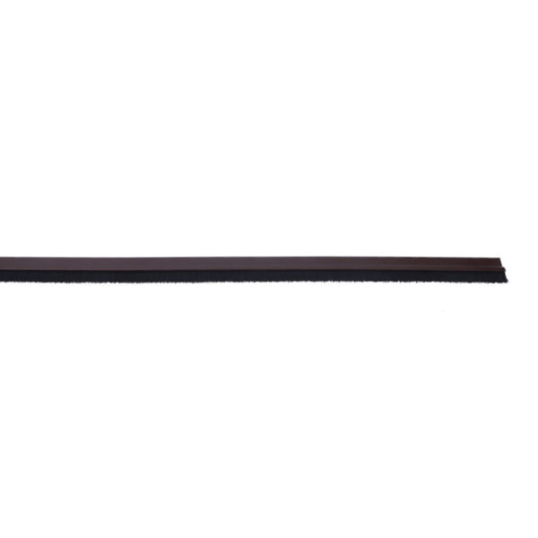 BURLETE BAJO PUERTA RIGIDO MARRON 1m - Imagen 2