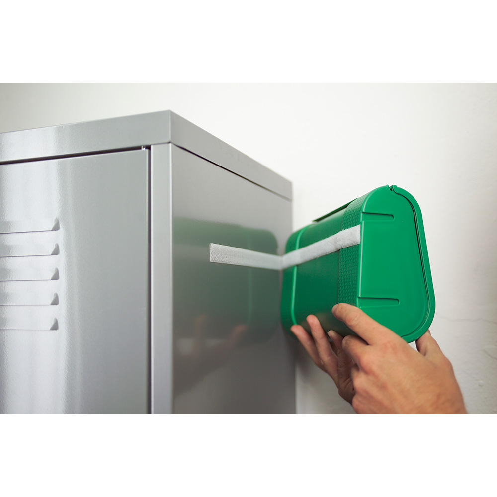 CINTA DE GANCHO Y BUCLE ADHESIVA, BLANCA, 20mm x 5m - Imagen 4