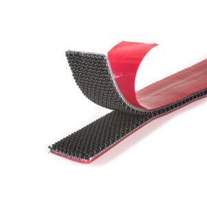 CINTA ALFA-LOK LINEAL DE GANCHO, NEGRA, 25mm x 3m