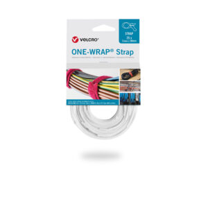 VELCRO® BRIDA ONE-WRAP® STRAP, BLANCA, 25 UNIDADES, 13X200MM