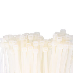 BRIDAS NATURAL 385x4,8mm (BOLSA 100 unid.) NYLON ALTA CALIDAD