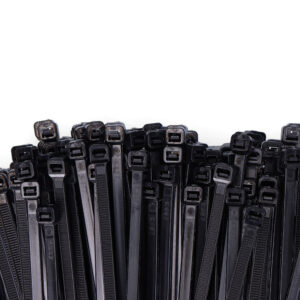 BRIDAS NEGRAS 385x4,8mm (BOLSA 100 unid.) NYLON ALTA CALIDAD