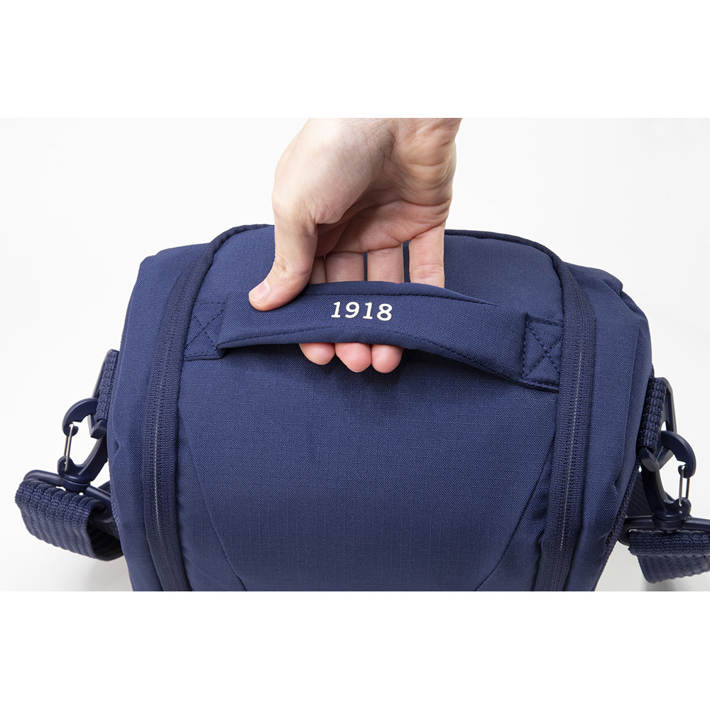 BOLSA ISOTÉRMICA PORTA ALIMENTOS GRAN CAPACIDAD (5 L) SERIE 1918, AZUL MARINO MILAN - Imagen 2