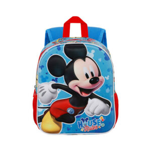 MOCHILA 3D PEQUEÑA MICKEY MOUSE HOUSE. 8,5 L. KARACTERMANIA
