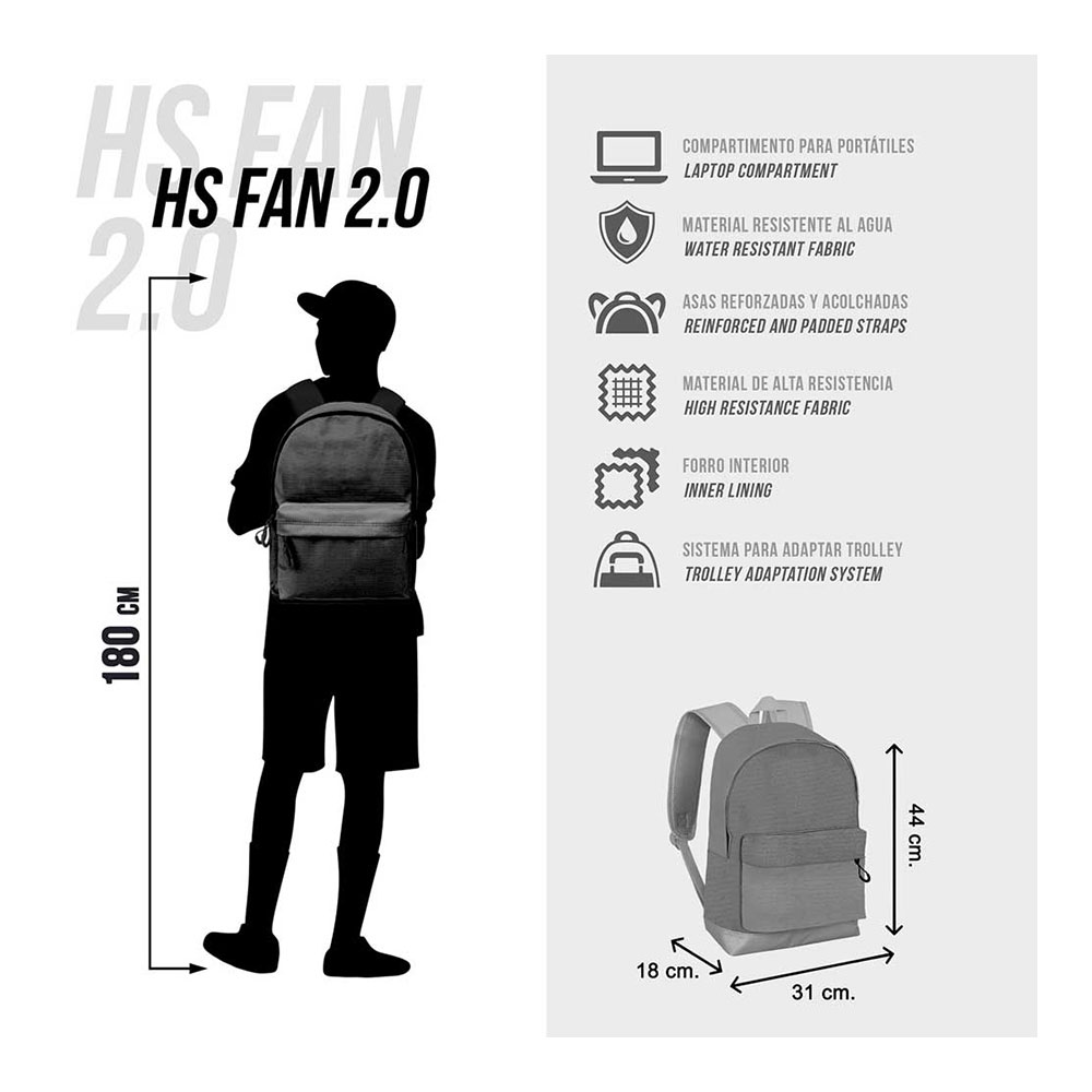 MOCHILA HS FAN 2.2 LILO Y STITCH KISS. 32 L. KARACTERMANIA - Imagen 4