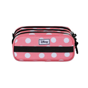 ESTUCHE TRIPLE BOLSILLOS FAN 2.2 MINNIE MOUSE CLOSER. 2,5 L. KARACTERMANIA