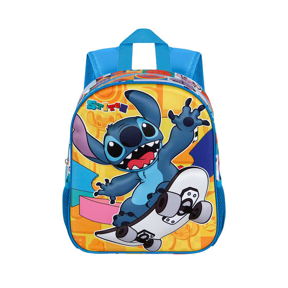 MOCHILA 3D PEQUEÑA LILO Y STITCH SKATER. 8,5 L. KARACTERMANIA - Imagen 2