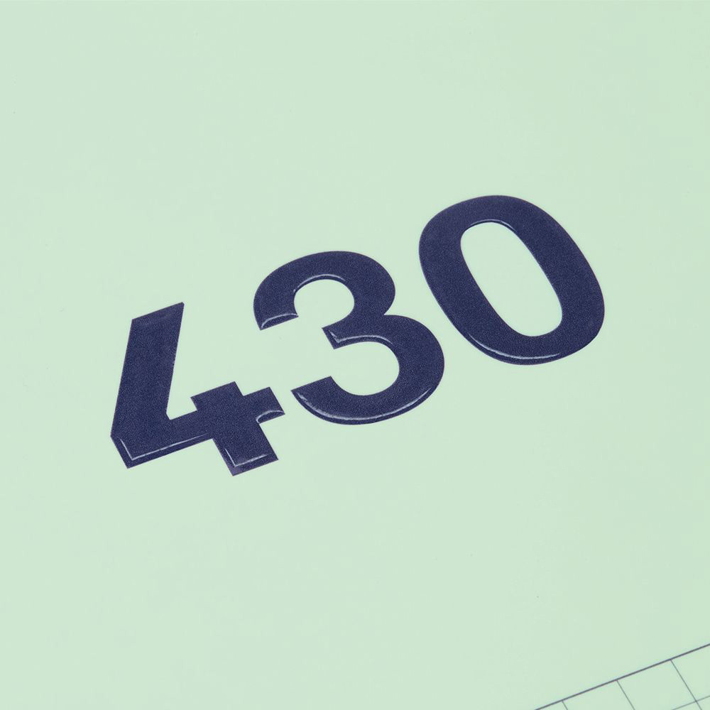 CUADERNO A4 CUADRICULADO(5x5mm) BEIGE, CON ESPIRAL. - Imagen 2