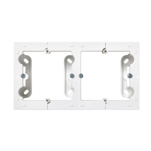 CAJA DOBLE DE SUPERFICIE BLANCO