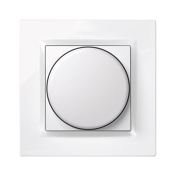 INTERRUPTOR LED REGULABLE BLANCO CON MARCO