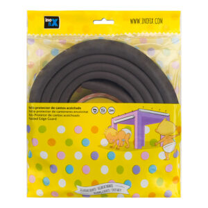 ROLLO PROTECTOR DE CANTOS ACOLCHADO 2m MARRON 5003-4-001 (BLISTER) INOFIX