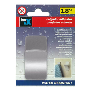 COLGADOR RESISTENTE AL AGUA MODELO RAMA CROMO 2191-7-000 (BLISTER) INOFIX