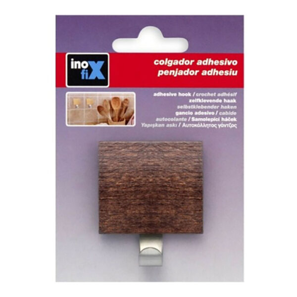 COLGADOR ADHESIVO WENGUE 2320-0-000 (BLISTER) INOFIX