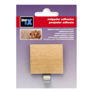 COLGADOR ADHESIVO HAYA 2320-8-000 (BLISTER) INOFIX