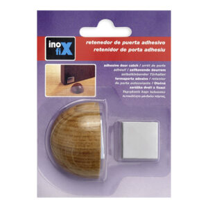 RETENEDOR MADERA MAGNETICO ADHESIVO ROBLE (BLISTER) INOFIX
