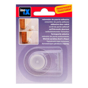 TOPE Y RETENEDOR PINZA ADHESIVOS TRANSPARENTE (BLISTER) INOFIX