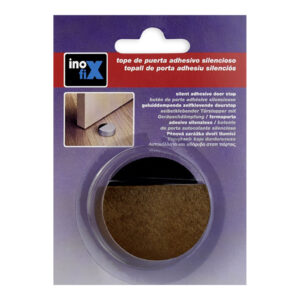 TOPE ADHESIVO SILENCIOSO MADERA (BLISTER) INOFIX