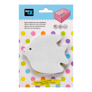 FIGURAS ADHESIVAS ANTI-RESBALONES FORMA PEZ 5302-0 (BLISTER 12 unid.) INOFIX