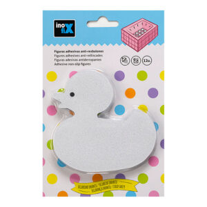 FIGURAS ADHESIVAS ANTI-RESBALONES FORMA PATO 5304-0 (BLISTER 12 unid.) INOFIX