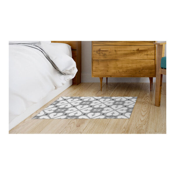 ALFOMBRA VINILICA BCN GRISES 45x75cm