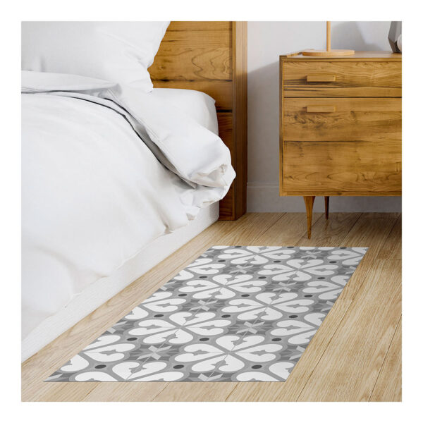 ALFOMBRA VINILICA BCN GRISES 50x110cm
