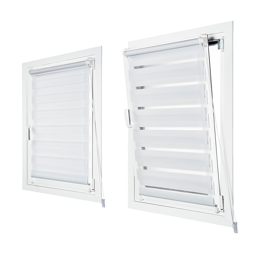 ESTOR ENROLLABLE CLIP&FIX NOCHE&DIA BLANCO 150x180cm CINTACOR - STORPLANET - Imagen 3