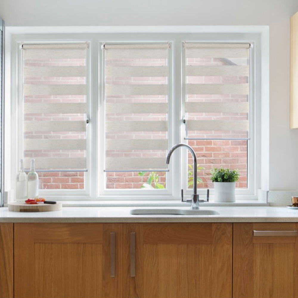 ESTOR ENROLLABLE CLIP&FIX NOCHE&DIA LINO 150x180cm CINTACOR - STORPLANET - Imagen 5