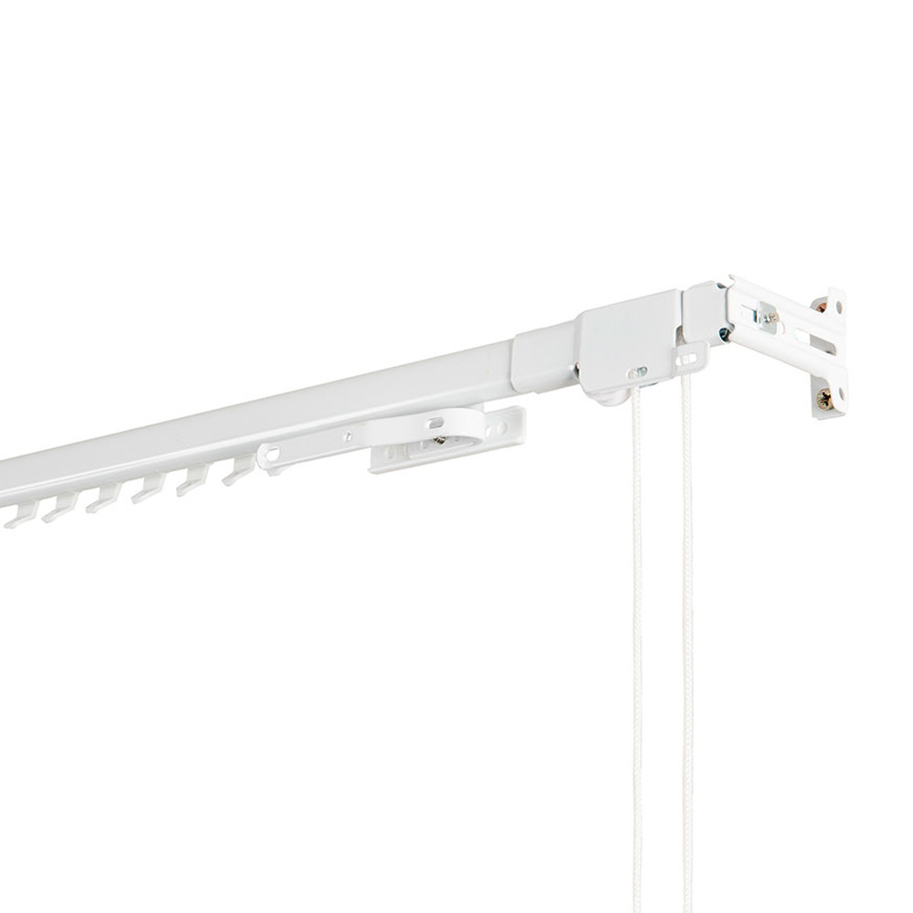 RIEL REFORZADO EXTENSIBLE 70-120cm BLANCO CINTACOR - STORPLANET