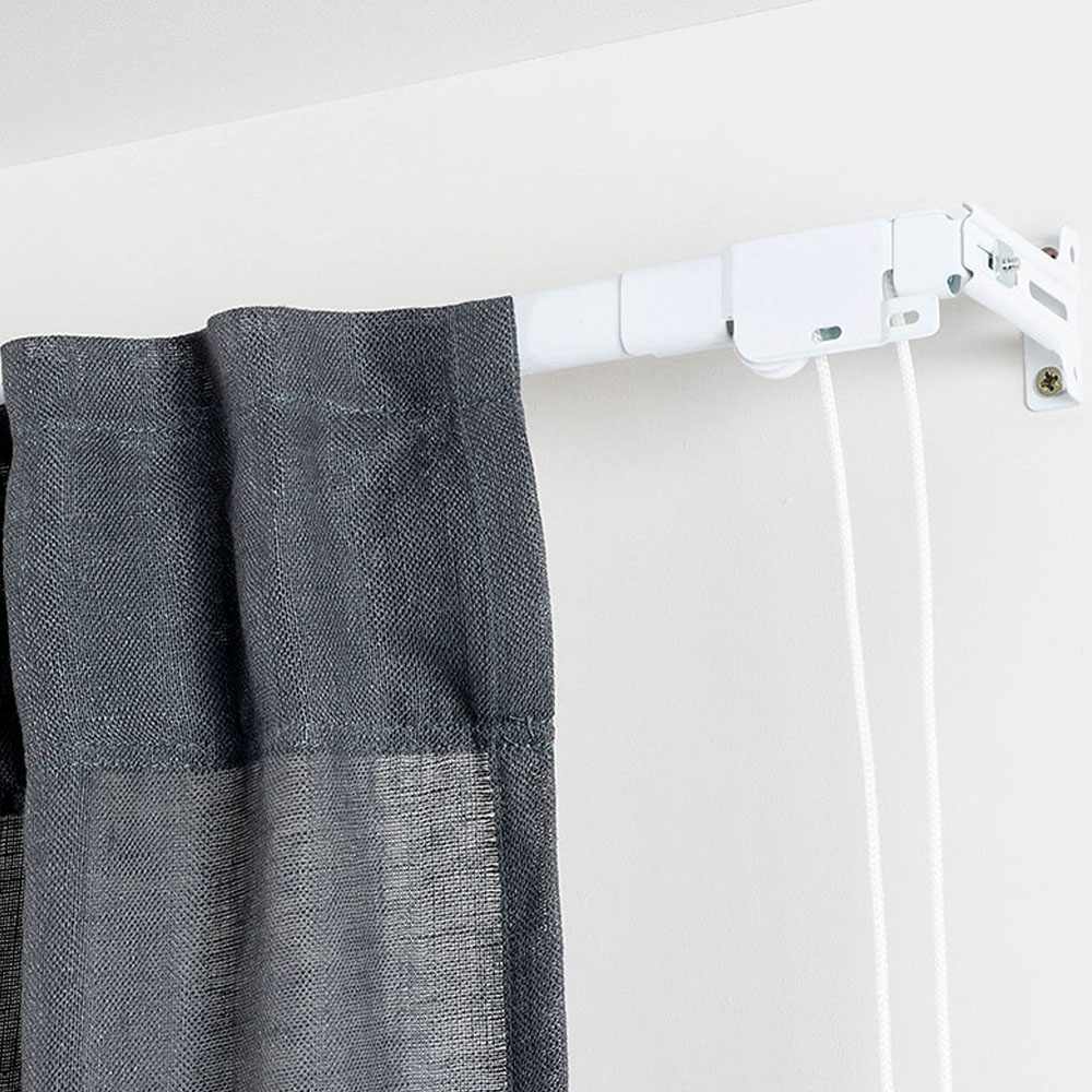 RIEL REFORZADO EXTENSIBLE 70-120cm BLANCO CINTACOR - STORPLANET - Imagen 3