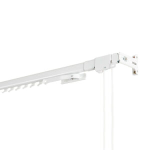 RIEL REFORZADO EXTENSIBLE 160-300cm BLANCO CINTACOR - STORPLANET