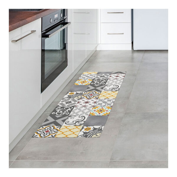 ALFOMBRA VINILICA CROMA PATCH GRIS-AMBAR 50x140cm  CINTACOR - STORPLANET - Imagen 2