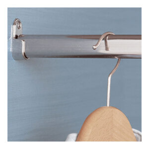 BARRA ARMARIO OVALADA CROMADA 100cm CINTACOR - STORPLANET