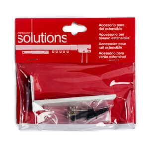 SOPORTE CENTRAL DOBLE RIEL REFORZADO BLANCO (1UD)CINTACOR - STORPLANET