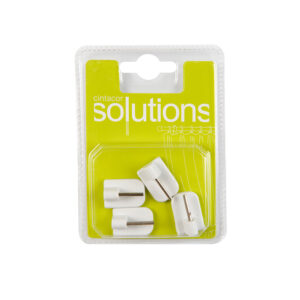 SOPORTE ADHESIVO BLANCO PARA PORTAVISILLO 4 unid. CINTACOR - STORPLANET