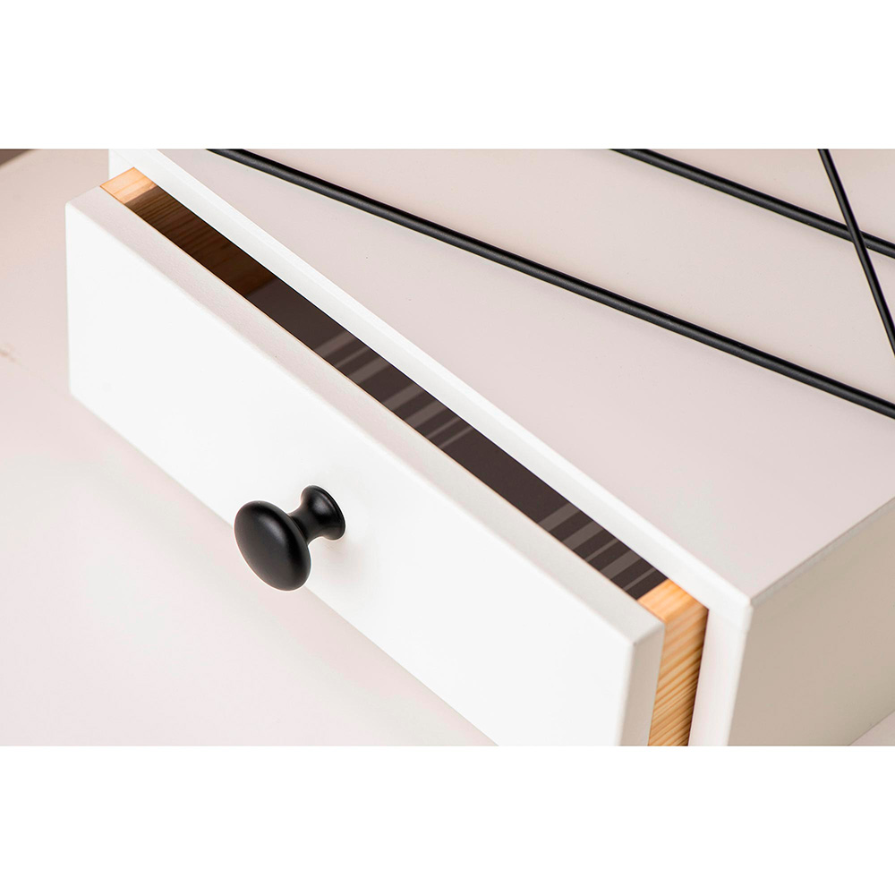 BLISTER CON 4 POMOS REDONDOS PARA MUEBLE FABRICADO EN ZAMAK ACABADO NEGRO MATE MOD. 760 Ø25mm REI - Imagen 2