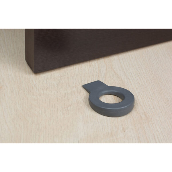 RETENEDOR DE CUÑA PARA PUERTA COLGABLE LOCK MOD. 660 DE PLÁSTICO ANTRACITA. REI - Imagen 2
