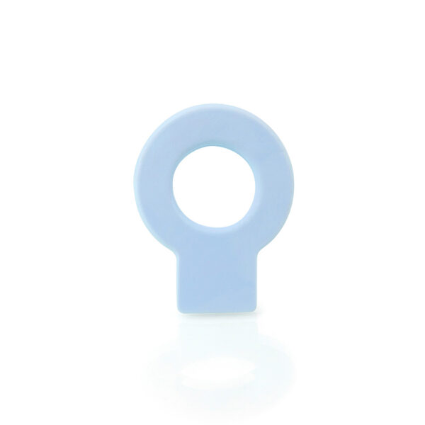 RETENEDOR DE CUÑA PARA PUERTA COLGABLE LOCK MOD.660 DE PLÁSTICO AZUL. REI