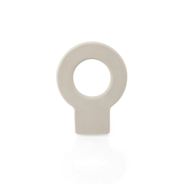 RETENEDOR DE CUÑA PARA PUERTA COLGABLE LOCK MOD. 660 DE PLÁSTICO COLOR ARENA. REI - Imagen 2