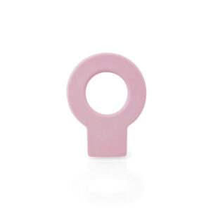 RETENEDOR DE CUÑA PARA PUERTA COLGABLE LOCK MOD.660 DE PLÁSTICO ROSA. REI