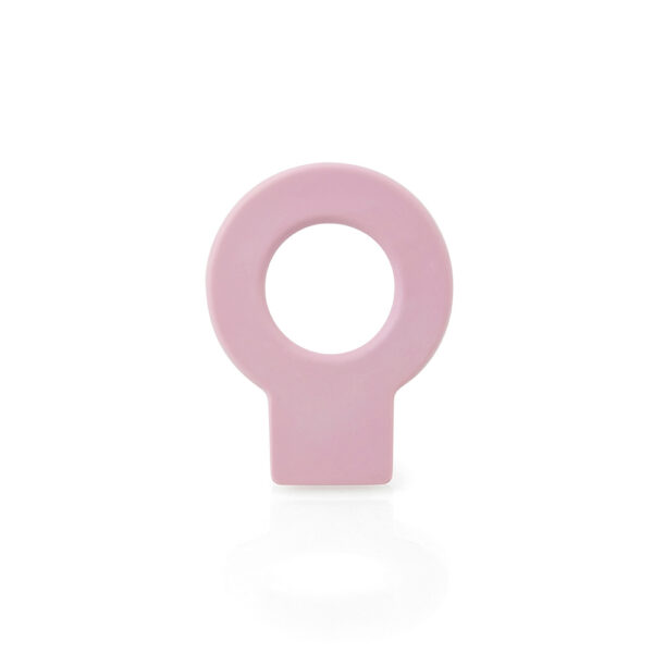 RETENEDOR DE CUÑA PARA PUERTA COLGABLE LOCK MOD.660 DE PLÁSTICO ROSA. REI