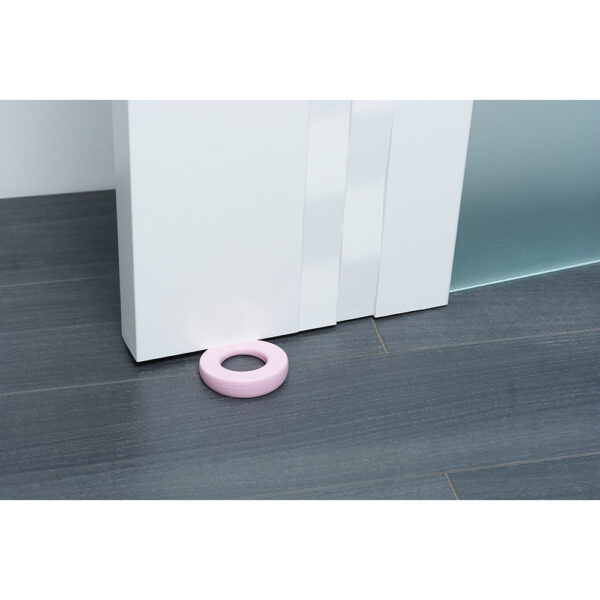 RETENEDOR DE CUÑA PARA PUERTA COLGABLE LOCK MOD.660 DE PLÁSTICO ROSA. REI - Imagen 2