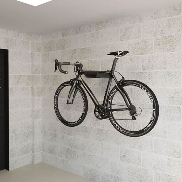 SOPORTE FIJO BICI 8070 ACERO NEGRO MATE REI - Imagen 3