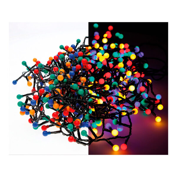 GUIRNALDA "CHERRY COMPACT" PARPADEANTE EXTERIOR 16m 500 LEDS MULTICOLOR