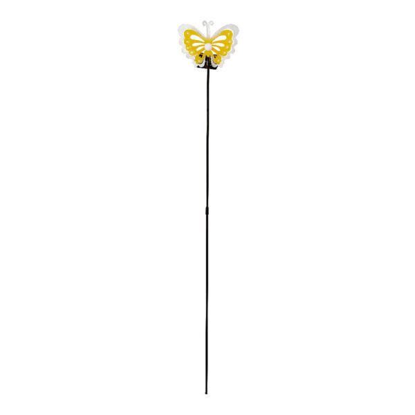 BALIZA SOLAR FORMA DE MARIPOSA COLORES SURTIDOS 11.9x6x75cm LUMINEO - Imagen 3