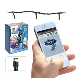 GUIRNALDA 120 LEDS MULTICOLOR FUNCION APP PITELO VINTAGE 220-240V 17m