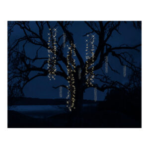 CORTINA CASCADA IDEAL PARA ÁRBOLES CON 8 FUNCIONES 200cm 480 LEDS
